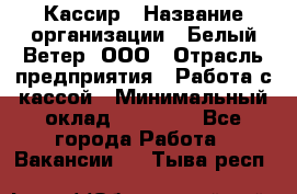 Кассир › Название организации ­ Белый Ветер, ООО › Отрасль предприятия ­ Работа с кассой › Минимальный оклад ­ 26 000 - Все города Работа » Вакансии   . Тыва респ.